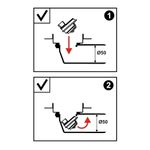 Casa si Gradina - Constructii - Materiale constructii - Sisteme de scurgere - Rigola dus Techman Onda inox cu membrana antimiros, 100 cm - Infinity.ro