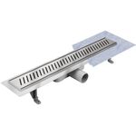 Casa si Gradina - Constructii - Materiale constructii - Sisteme de scurgere - Rigola dus Techman Rigo inox cu membrana antimiros, 100 cm - Infinity.ro