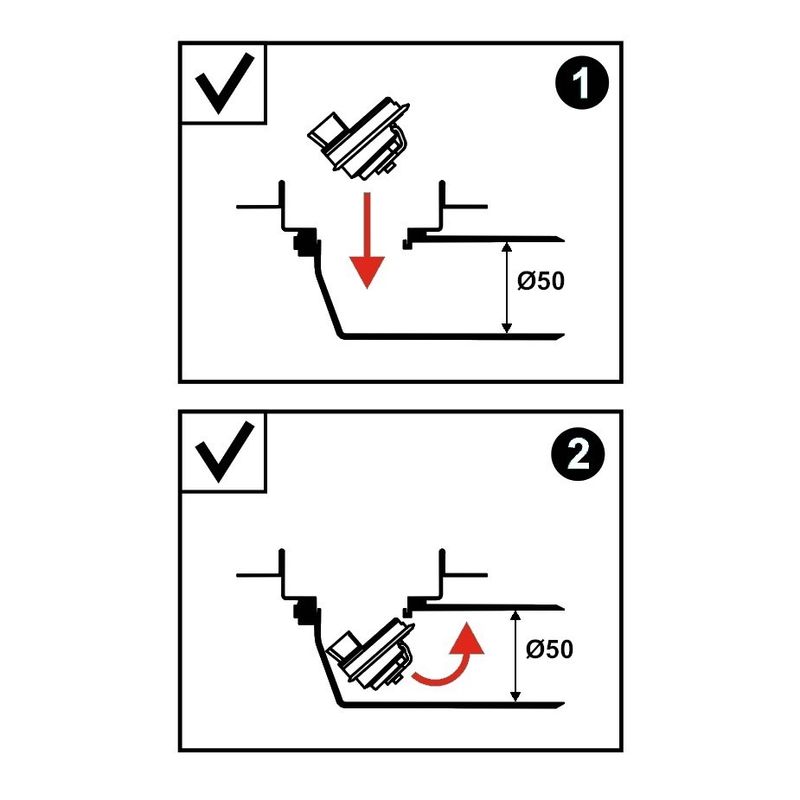 Casa si Gradina - Constructii - Materiale constructii - Sisteme de scurgere - Set rigola dus Techman Duo faiantabila inox cu membrana antimiros, 60 cm - Infinity.ro