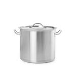 Casa si Gradina - Bucatarie si vesela - Vase pentru gatit - Oale si cratite - Oala cu capac, 50 Lit, 40 cm diametru x 40 cm inaltime, inox, gama Hendi Budget Line, si pentru uz profesional - Infinity.ro