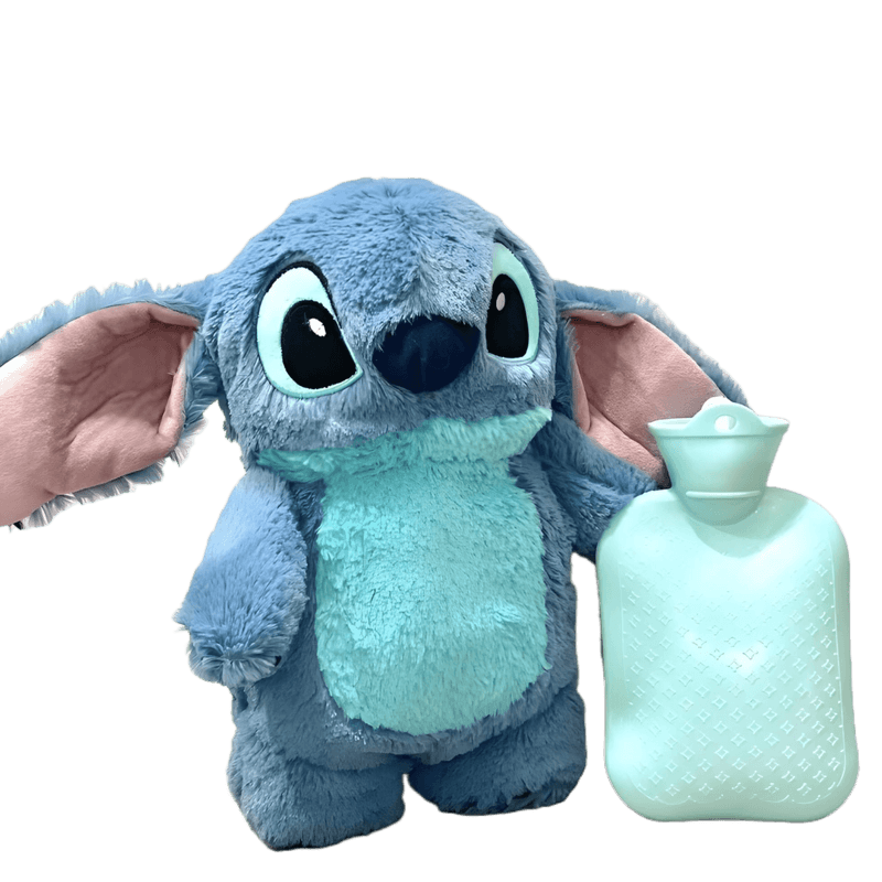 Ingrijire personala si Cosmetice - Sanatate si wellness - Articole wellness - Incalzitoare corporale - Jucarie/Perna de Plus Termo, 400mL Termica Pentru Dureri Musculare/Menstruale/Crampe , Warm Hug Stich,Lilo&Stitch - Infinity.ro