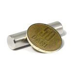 Casa si Gradina/Constructii/Feronerie si accesorii - st 2 buc cilindri puternici magneti neodim 10 x 40 mm N52 forta 5 kg - Infinity.ro