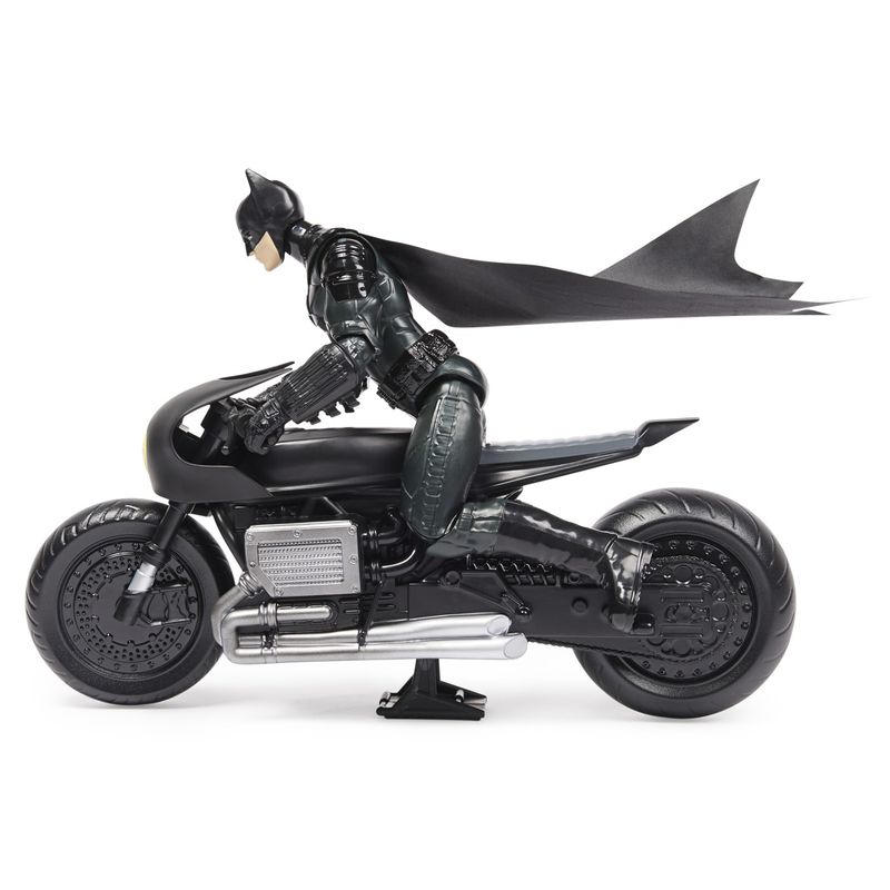 Jucarii, Copii si Bebe - Jucarii si jocuri - Figurine - Batman film motocicleta lui batman si figurina batman 30cm - Infinity.ro