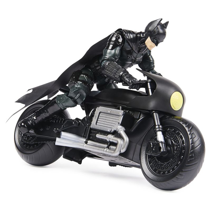 Jucarii, Copii si Bebe - Jucarii si jocuri - Figurine - Batman film motocicleta lui batman si figurina batman 30cm - Infinity.ro
