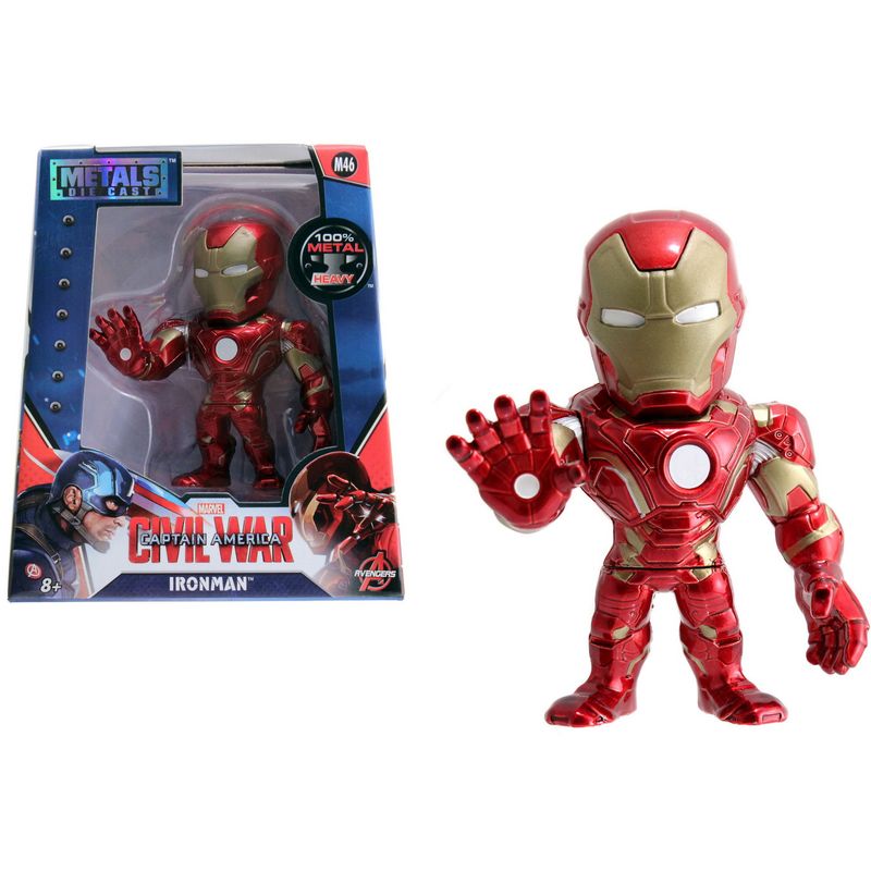 Jucarii, Copii si Bebe - Jucarii si jocuri - Figurine - Marvel figurina metalica iron man 10cm - Infinity.ro