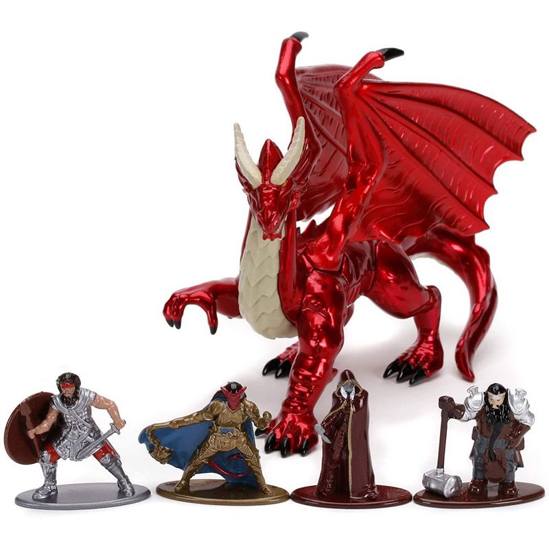 Jucarii, Copii si Bebe - Jucarii si jocuri - Figurine - Set 5 nano figurine din metal dungeons dragons 4 cm - Infinity.ro