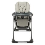 Jucarii, Copii si Bebe - Hrana si alaptare - Scaune de masa bebe - Scaun de masa Kinderkraft tummie, pliabil, grey - Infinity.ro