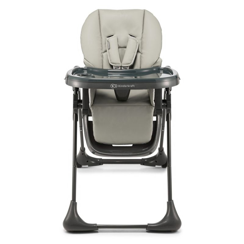 Jucarii, Copii si Bebe - Hrana si alaptare - Scaune de masa bebe - Scaun de masa Kinderkraft tummie, pliabil, grey - Infinity.ro