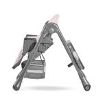 Jucarii, Copii si Bebe - Hrana si alaptare - Scaune de masa bebe - Scaun de masa Kinderkraft tastee, pliabil, rose - Infinity.ro