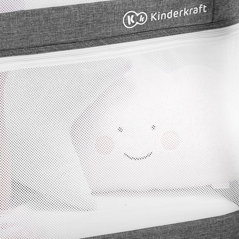 Casa si Gradina - Mobilier - Mobilier copii - Patuturi copii - Patut travel Kinderkraft sofi, 4 in 1, grey - Infinity.ro