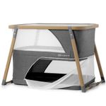 Casa si Gradina - Mobilier - Mobilier copii - Patuturi copii - Patut travel Kinderkraft sofi, 4 in 1, grey - Infinity.ro