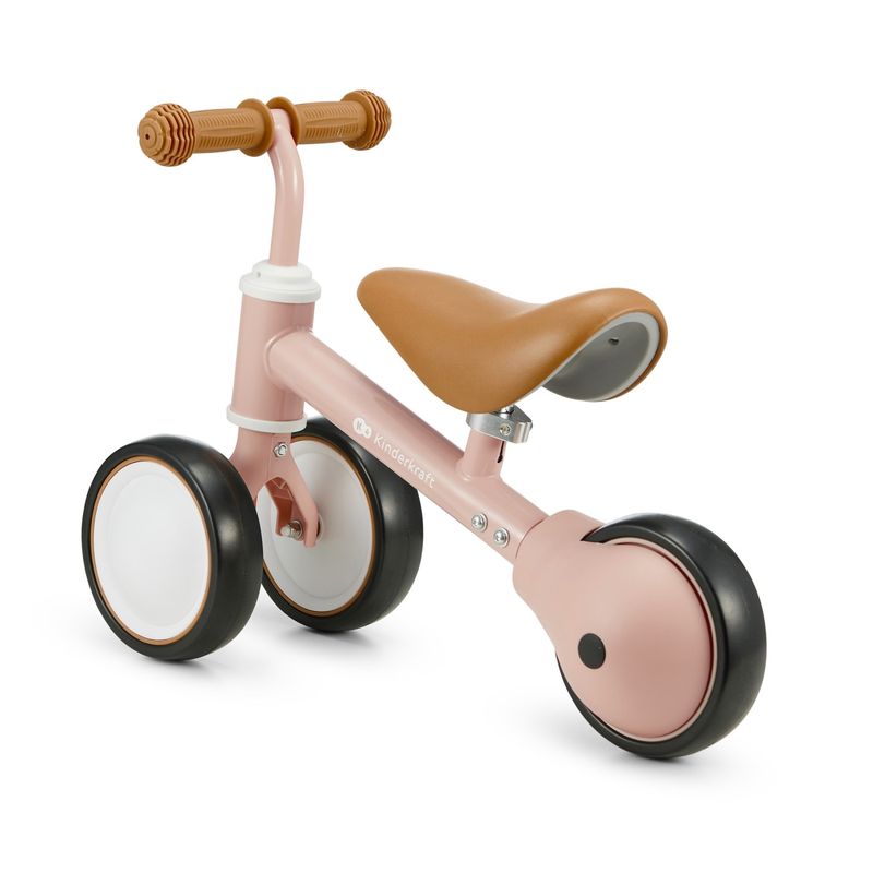 Jucarii, Copii si Bebe - Jucarii si jocuri - Jucarii de exterior - Triciclete - Bicicleta echilibru Kinderkraft cutie fuzzy peach - Infinity.ro