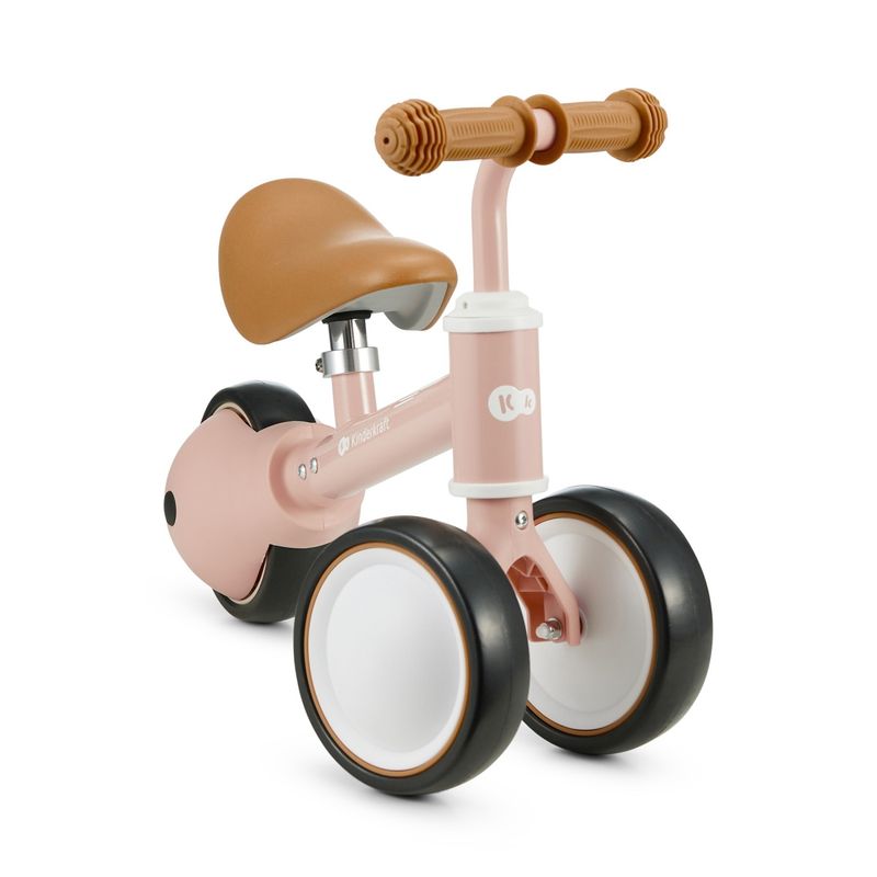 Jucarii, Copii si Bebe - Jucarii si jocuri - Jucarii de exterior - Triciclete - Bicicleta echilibru Kinderkraft cutie fuzzy peach - Infinity.ro