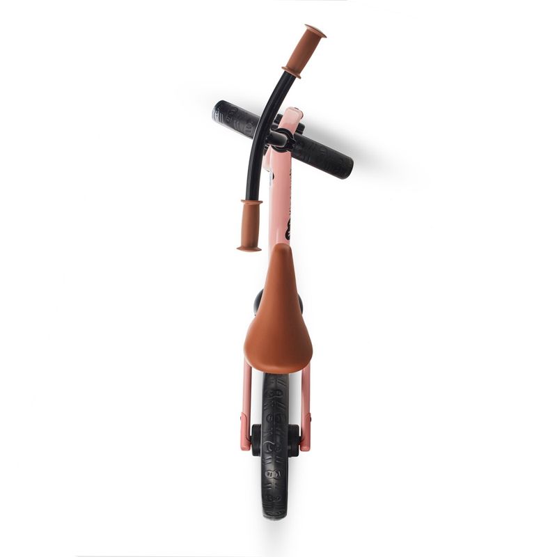 Jucarii, Copii si Bebe - Jucarii si jocuri - Jucarii de exterior - Triciclete - Bicicleta fara pedale, Kinderkraft - 2way next, portocaliu, 12inch, rose pink - Infinity.ro