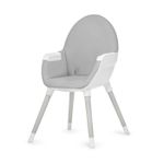 Jucarii, Copii si Bebe - Hrana si alaptare - Scaune de masa bebe - Scaun de masa Kinderkraft fini, 2 in 1, grey legs - Infinity.ro