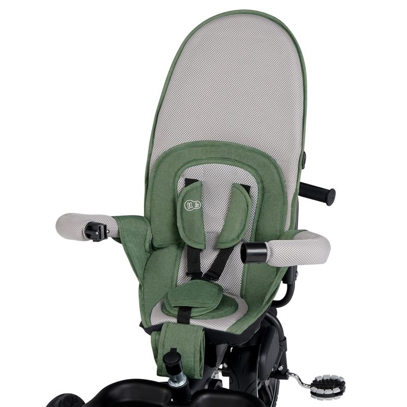 Jucarii, Copii si Bebe - Jucarii si jocuri - Jucarii de exterior - Triciclete - Tricicleta Kinderkraft spinstep, green - Infinity.ro