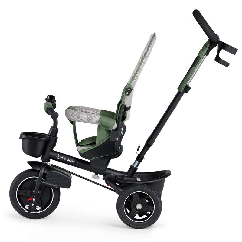 Jucarii, Copii si Bebe - Jucarii si jocuri - Jucarii de exterior - Triciclete - Tricicleta Kinderkraft spinstep, green - Infinity.ro