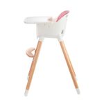 Jucarii, Copii si Bebe - Hrana si alaptare - Scaune de masa bebe - Scaun de masa Kinderkraft sienna, 2 in 1, pink - Infinity.ro