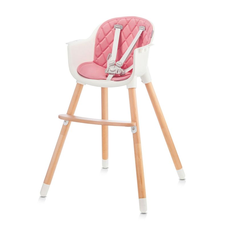 Jucarii, Copii si Bebe - Hrana si alaptare - Scaune de masa bebe - Scaun de masa Kinderkraft sienna, 2 in 1, pink - Infinity.ro