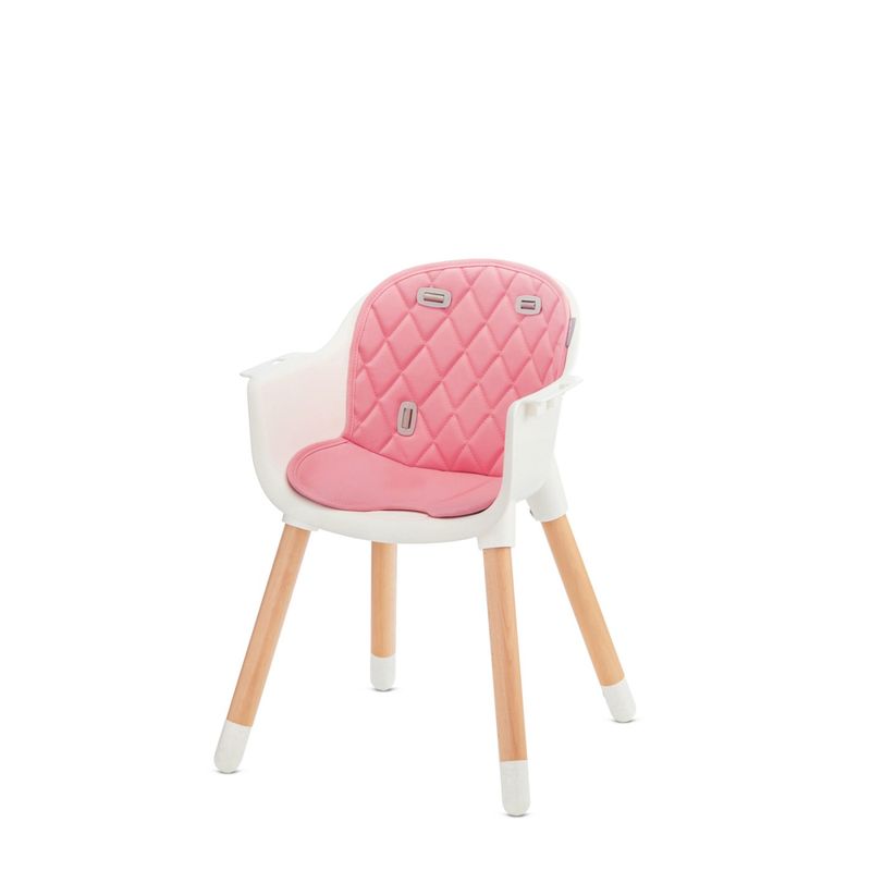 Jucarii, Copii si Bebe - Hrana si alaptare - Scaune de masa bebe - Scaun de masa Kinderkraft sienna, 2 in 1, pink - Infinity.ro