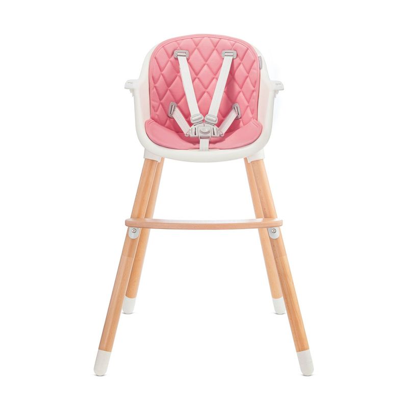 Jucarii, Copii si Bebe - Hrana si alaptare - Scaune de masa bebe - Scaun de masa Kinderkraft sienna, 2 in 1, pink - Infinity.ro