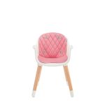 Jucarii, Copii si Bebe - Hrana si alaptare - Scaune de masa bebe - Scaun de masa Kinderkraft sienna, 2 in 1, pink - Infinity.ro