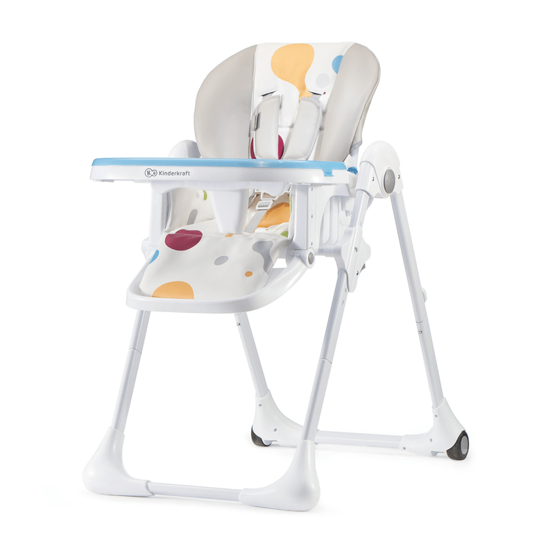 Jucarii, Copii si Bebe - Hrana si alaptare - Scaune de masa bebe - Scaun de masa Kinderkraft yummy pliabil, multicolor - Infinity.ro
