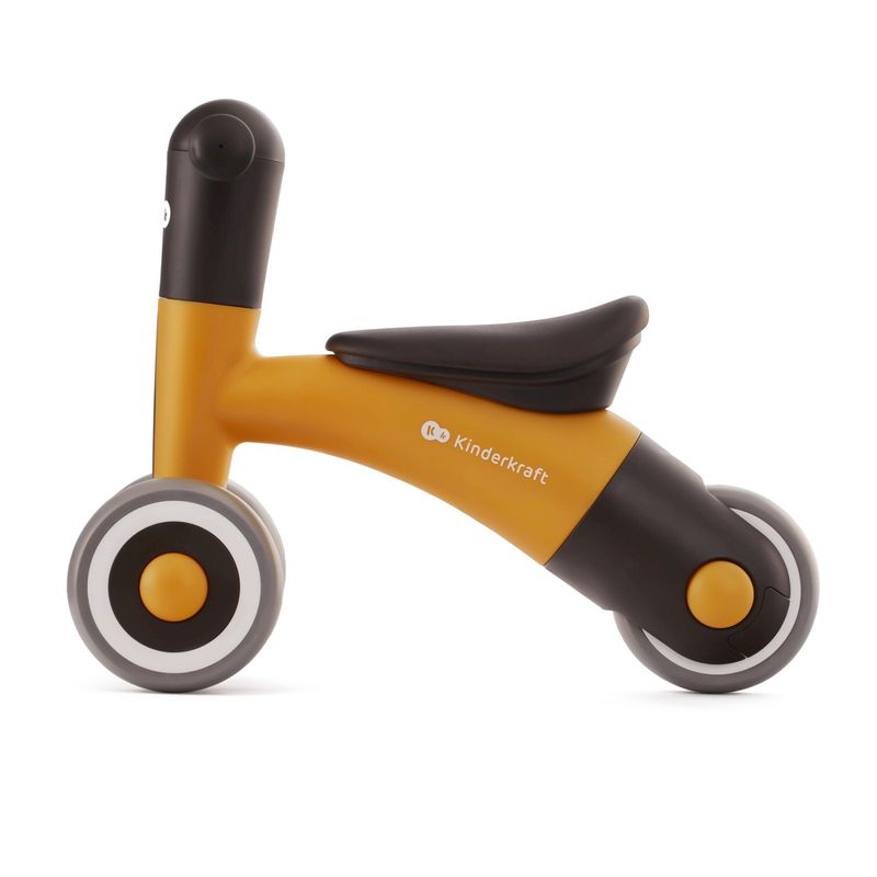 Jucarii, Copii si Bebe - Jucarii si jocuri - Jucarii de exterior - Triciclete - Bicicleta de echilibru Kinderkraft minibi, honey yellow - Infinity.ro