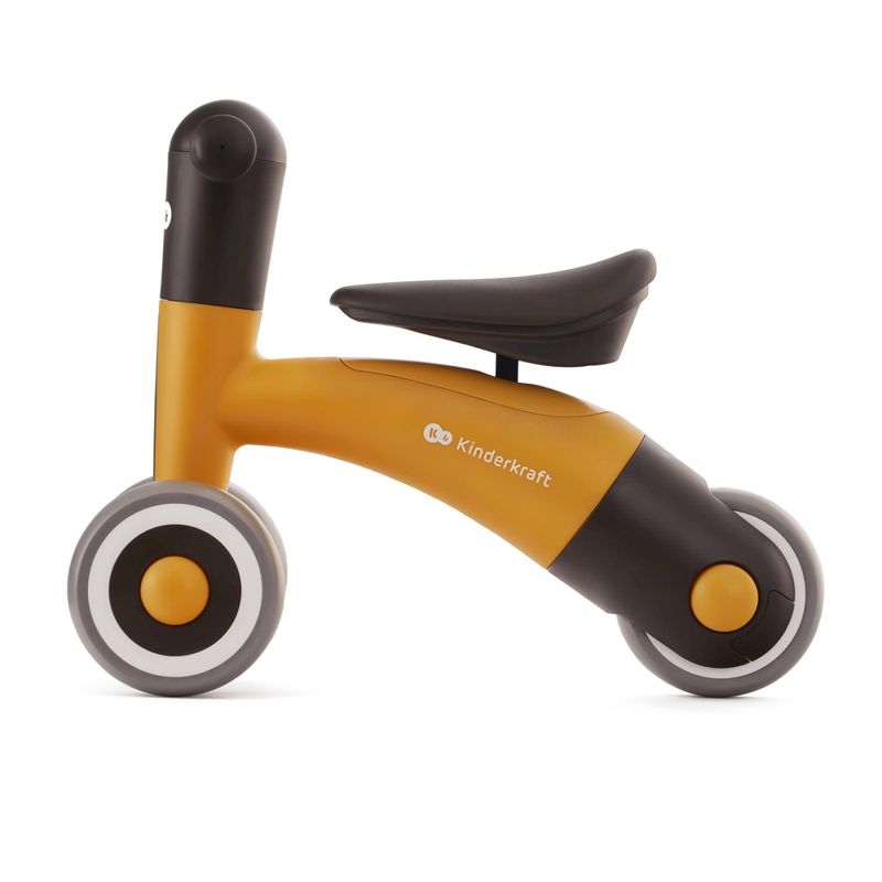 Jucarii, Copii si Bebe - Jucarii si jocuri - Jucarii de exterior - Triciclete - Bicicleta de echilibru Kinderkraft minibi, honey yellow - Infinity.ro