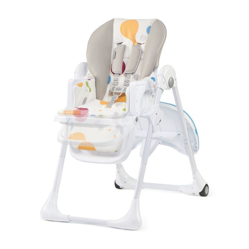 Jucarii, Copii si Bebe - Hrana si alaptare - Scaune de masa bebe - Scaun de masa Kinderkraft yummy pliabil, multicolor - Infinity.ro