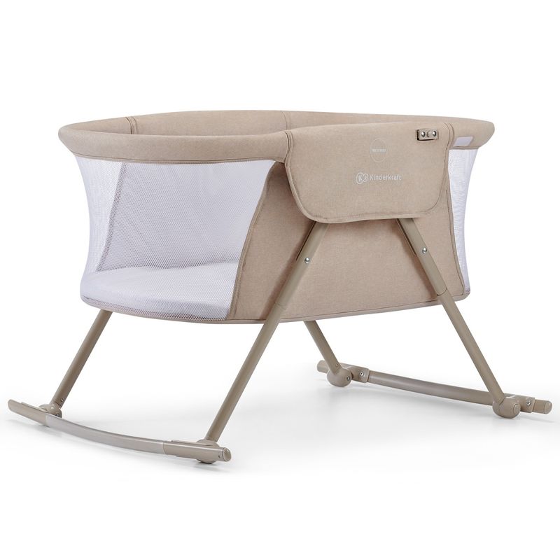 Casa si Gradina - Mobilier - Mobilier copii - Patuturi copii - Patut Kinderkraft lovi, 3 in 1, beige - Infinity.ro