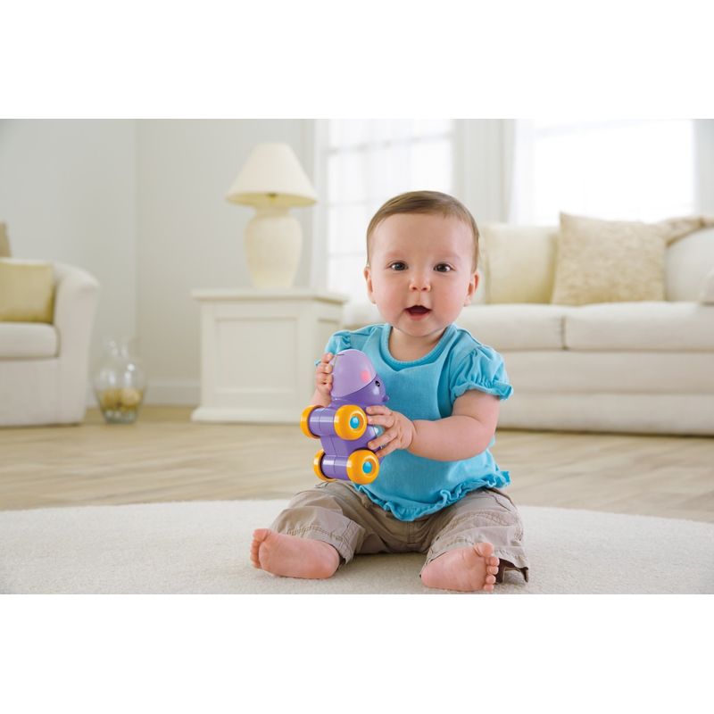 Jucarii, Copii si Bebe - Jucarii si jocuri - Vehicule si jucarii cu telecomanda - Masinute - Fisher price jucarie apasa si mergi hipopotam - Infinity.ro