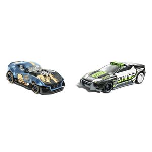 Hot Wheels set 2 masinute metalice pull back muscle and blown si alpha pursuit 1:43
