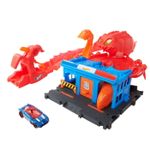 Jucarii, Copii si Bebe - Jucarii si jocuri - Vehicule si jucarii cu telecomanda - Masinute - Hot Wheels city pista inamicilor sectia de politie - Infinity.ro