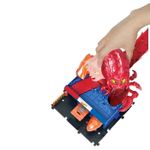 Jucarii, Copii si Bebe - Jucarii si jocuri - Vehicule si jucarii cu telecomanda - Masinute - Hot Wheels city pista inamicilor sectia de politie - Infinity.ro