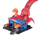 Jucarii, Copii si Bebe - Jucarii si jocuri - Vehicule si jucarii cu telecomanda - Masinute - Hot Wheels city pista inamicilor sectia de politie - Infinity.ro