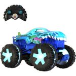 Jucarii, Copii si Bebe - Jucarii si jocuri - Vehicule si jucarii cu telecomanda - Masinute - Hot Wheels monster truck mega wrex alive rc scara 1 la15 - Infinity.ro