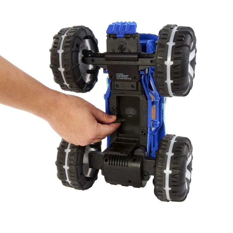 Jucarii, Copii si Bebe - Jucarii si jocuri - Vehicule si jucarii cu telecomanda - Masinute - Hot Wheels monster truck mega wrex alive rc scara 1 la15 - Infinity.ro