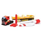 Jucarii, Copii si Bebe - Jucarii si jocuri - Vehicule si jucarii cu telecomanda - Utilaje constructie de jucarie - Set camion si eoliana 41cm - Infinity.ro
