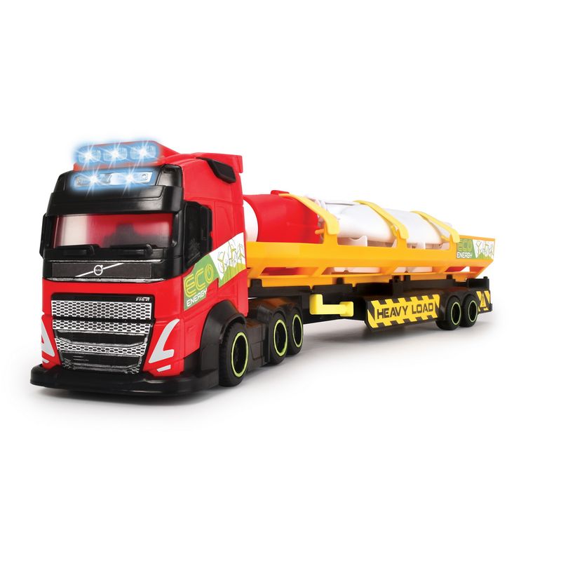 Jucarii, Copii si Bebe - Jucarii si jocuri - Vehicule si jucarii cu telecomanda - Utilaje constructie de jucarie - Set camion si eoliana 41cm - Infinity.ro