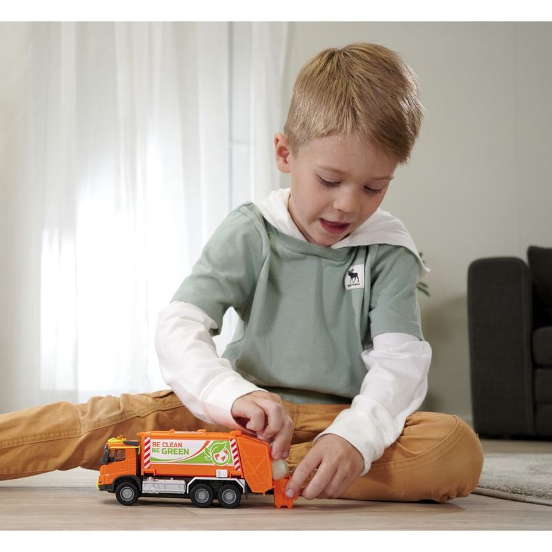 Jucarii, Copii si Bebe - Jucarii si jocuri - Vehicule si jucarii cu telecomanda - Utilaje constructie de jucarie - Majorette volvo camion de gunoi - Infinity.ro