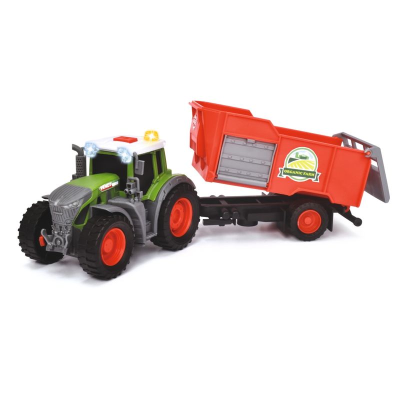 Jucarii, Copii si Bebe - Jucarii si jocuri - Vehicule si jucarii cu telecomanda - Utilaje constructie de jucarie - Dickie fendt tractor cu remorca - Infinity.ro