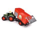 Jucarii, Copii si Bebe - Jucarii si jocuri - Vehicule si jucarii cu telecomanda - Utilaje constructie de jucarie - Dickie fendt tractor cu remorca - Infinity.ro