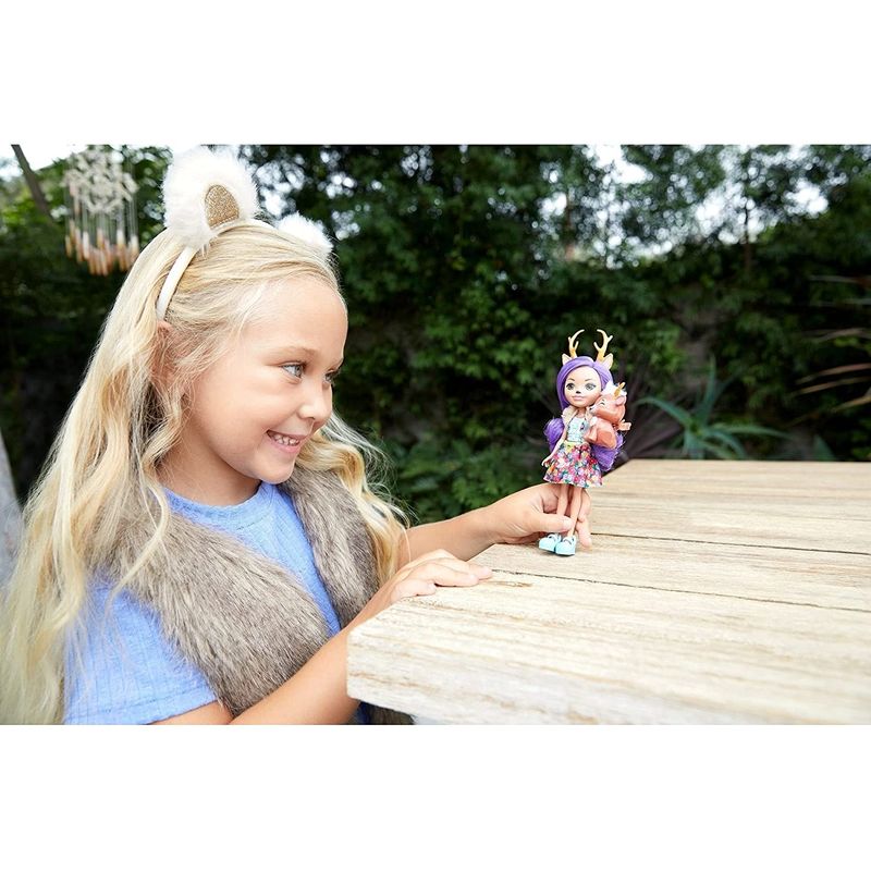 Jucarii, Copii si Bebe - Jucarii si jocuri - Papusi si accesorii - Papusi - Enchantimals papusi cu animalute danessa deer si sprint - Infinity.ro