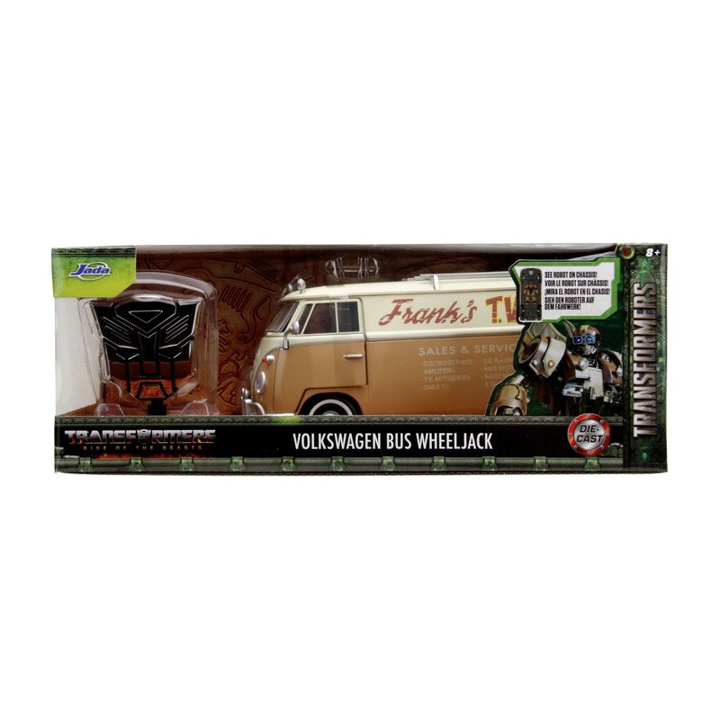 Jucarii, Copii si Bebe - Jucarii si jocuri - Vehicule si jucarii cu telecomanda - Utilaje constructie de jucarie - Jada transformers camion  metalic volkswagen 1:24 - Infinity.ro