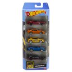 Jucarii, Copii si Bebe - Jucarii si jocuri - Vehicule si jucarii cu telecomanda - Masinute - Set 5 masini Hot Wheels nightburnerz - Infinity.ro