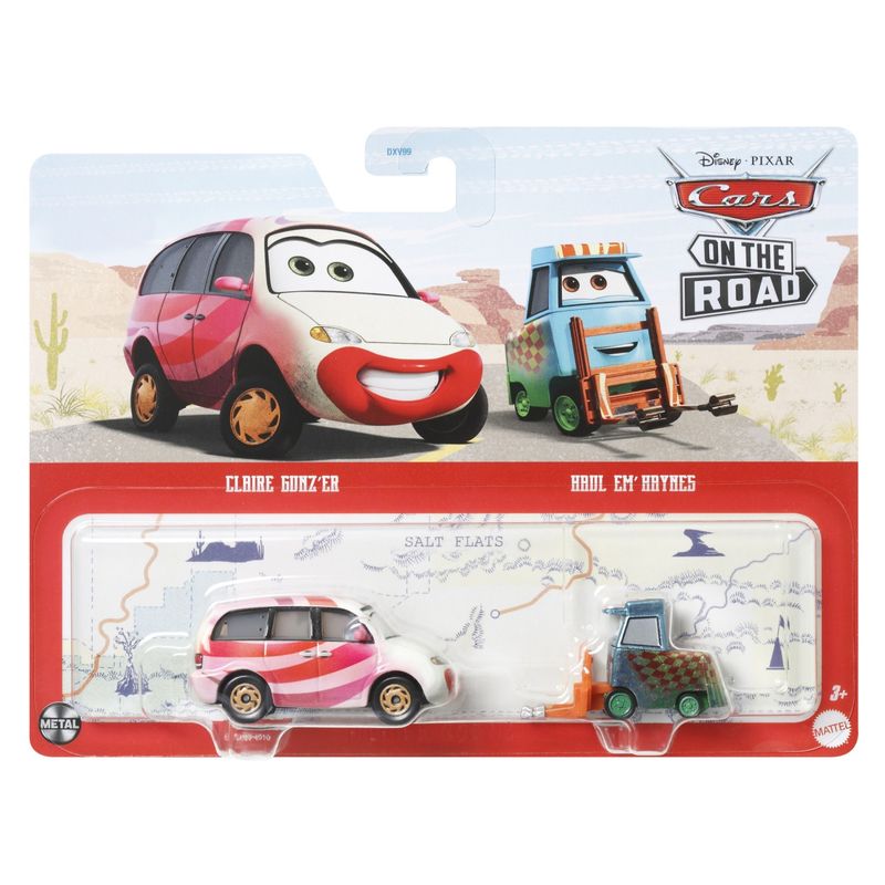 Jucarii, Copii si Bebe - Jucarii si jocuri - Vehicule si jucarii cu telecomanda - Masinute - Cars3 set 2 masinute metalice claire gunzer si haul em haynes - Infinity.ro