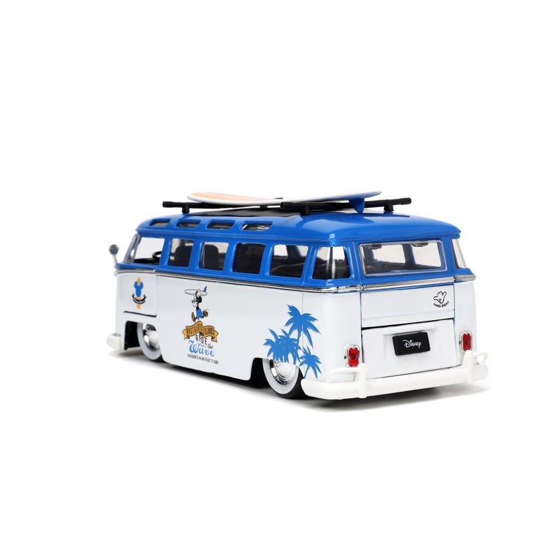 Jucarii, Copii si Bebe - Jucarii si jocuri - Vehicule si jucarii cu telecomanda - Masinute - Jada masina din metal volkswagen t1 bus scara 1 la 24 si figurina mickey mouse - Infinity.ro