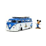 Jucarii, Copii si Bebe - Jucarii si jocuri - Vehicule si jucarii cu telecomanda - Masinute - Jada masina din metal volkswagen t1 bus scara 1 la 24 si figurina mickey mouse - Infinity.ro