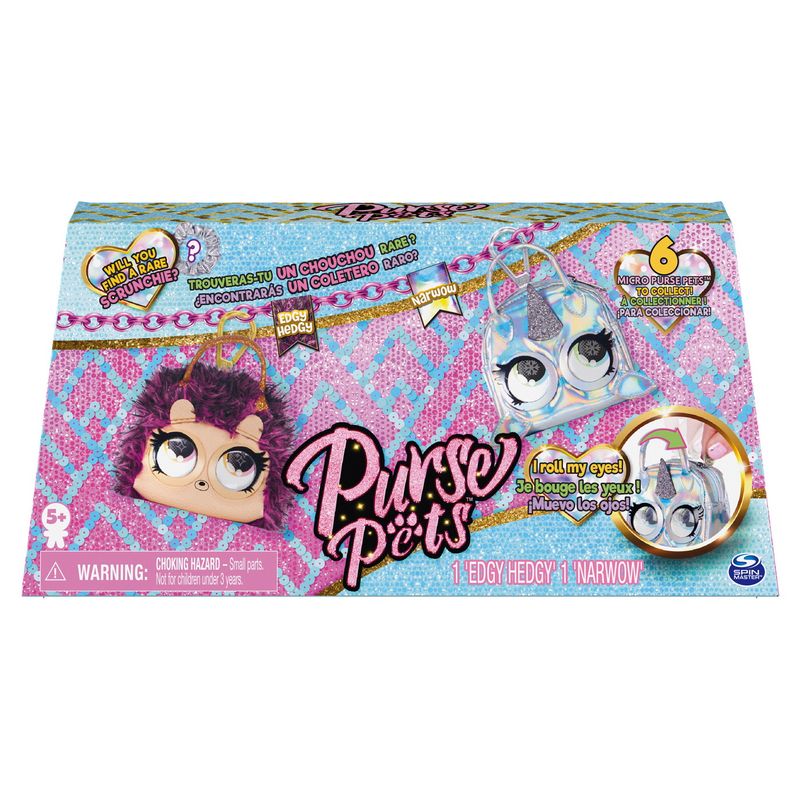 Jucarii, Copii si Bebe - Jucarii si jocuri - Jucarii & jocuri educative - Jucarii interactive - Purse pets gentute micro edgy hedgy si narwow - Infinity.ro